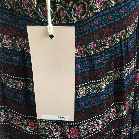 Sun & shadow boho top or short dress Nordstrom. - Picture 5 of 5